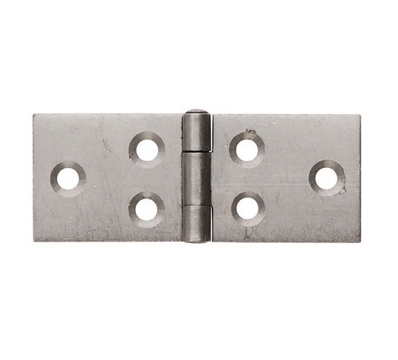 PREMIER 2 PCE 1 1/4" BACK FLAP HINGE SELF COLOUR