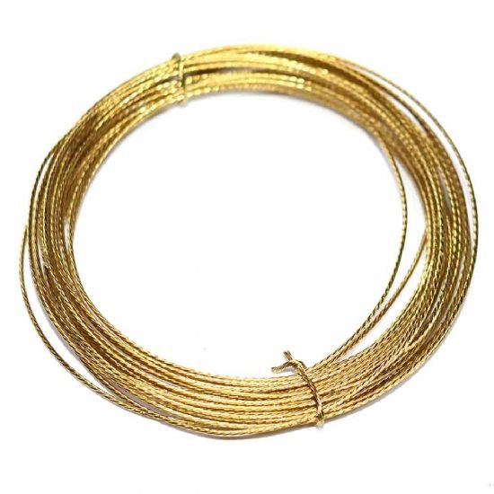 PREMIER BRASS COATED PICTURE WIRE 6MTR